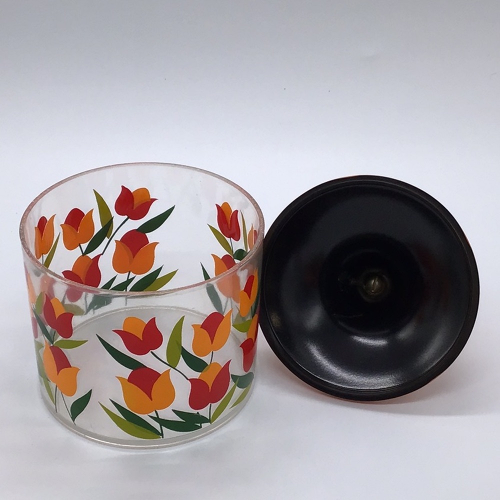 Vintage Acrylic MCM Canisters Set Of 4 - Picture 10 of 15